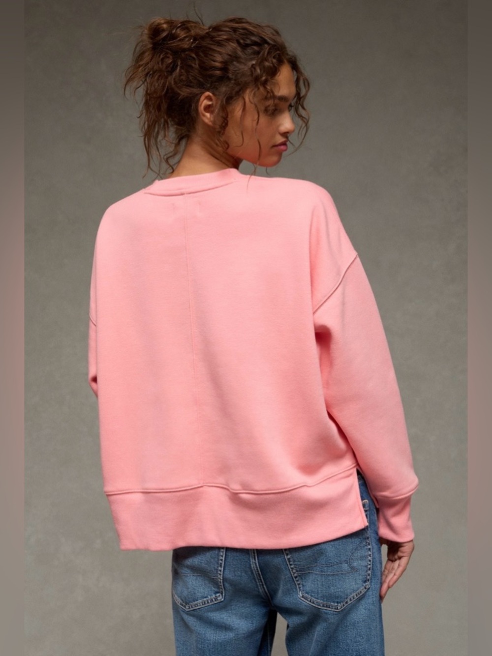 American Eagle Everyday Luxe Oversized Sweatshirt - Picture 2 of 6
